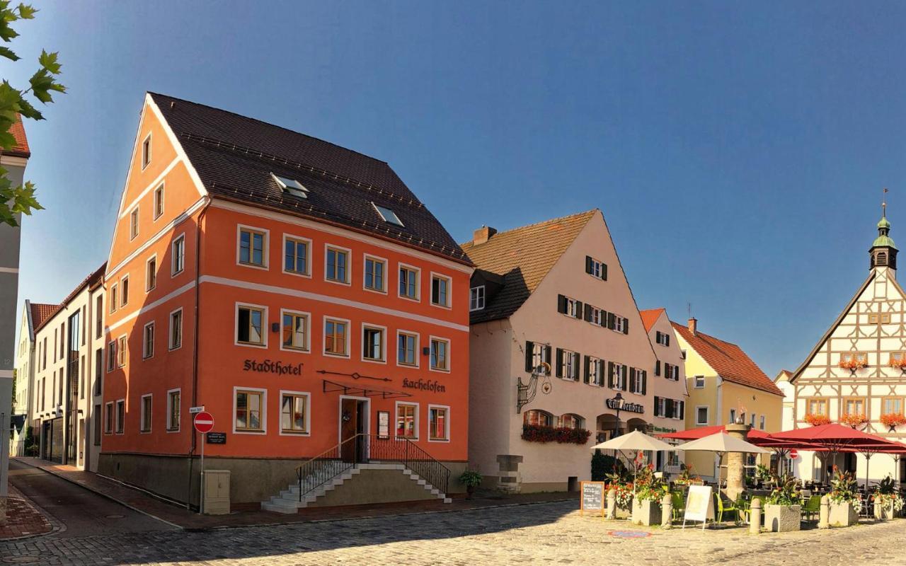 Stadthotel Kachelofen Krumbach Ngoại thất bức ảnh